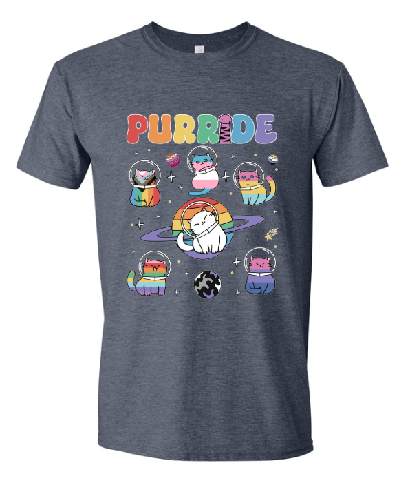 Purride Space Cats | Graphic Tee