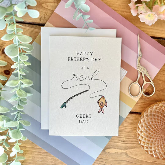 Happy Fathers Day, Reel Great Dad (Fishing) | Card