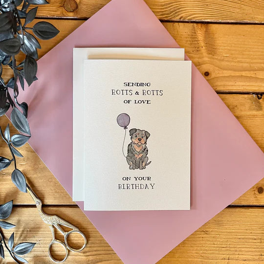 Sending Rotts And Rotts Of Love Birthday | Card