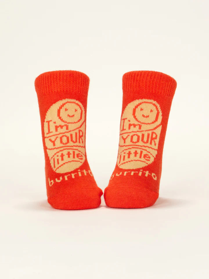 I'm Your Little Burrito/ Don't Blame Your Farts On Me | Baby Socks | Blue Q