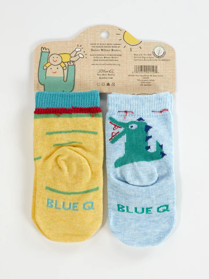 I Love Your Face/ If You Drop Me I'll Remember | Baby Socks | Blue Q