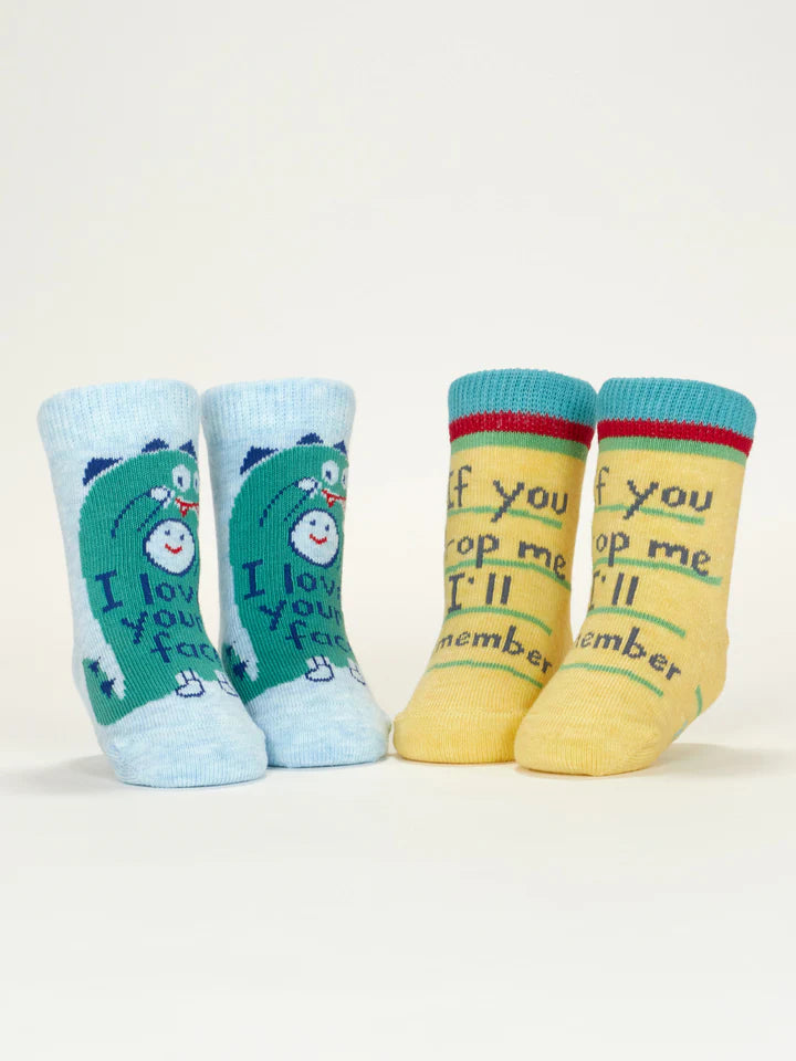 I Love Your Face/ If You Drop Me I'll Remember | Baby Socks | Blue Q