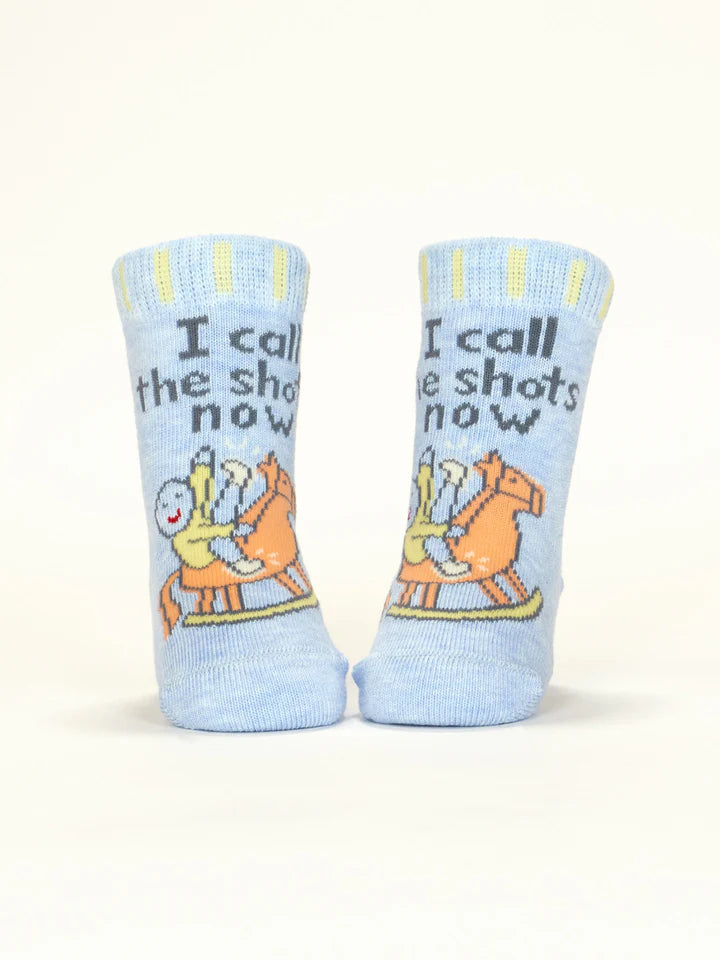 I Call The Shots Now/ It's Baby Time | Baby Socks | Blue Q