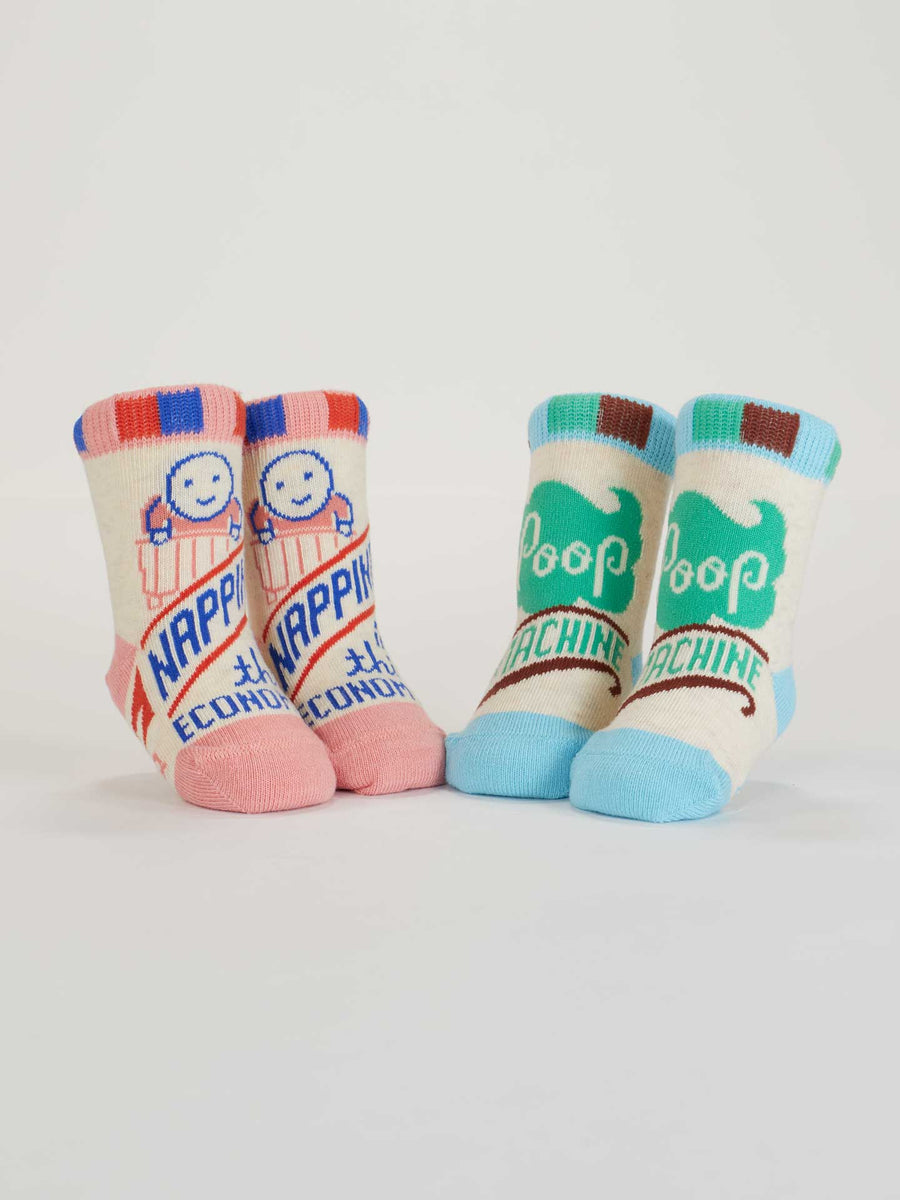 Napping? In This Economy?/ Poop Machine | Baby Socks | Blue Q