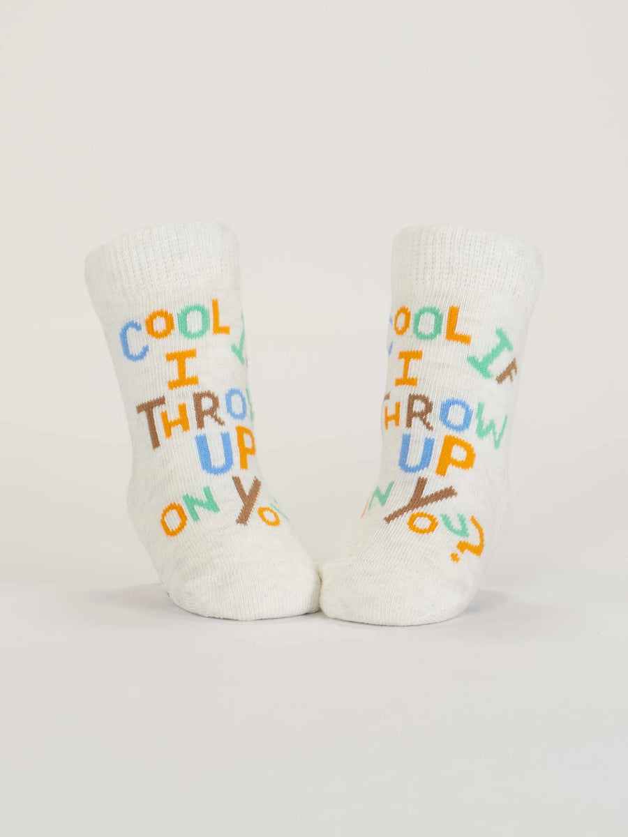 Big Fan Of Shapes & Colours/ Cool If I Throw Up On You? | Baby Socks | Blue Q