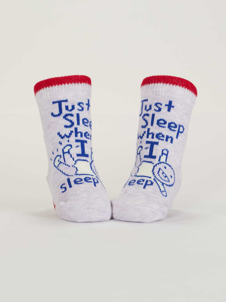 Wait 'Till You Hear Me Giggle/ Just Sleep When I Sleep | Baby Socks | Blue Q