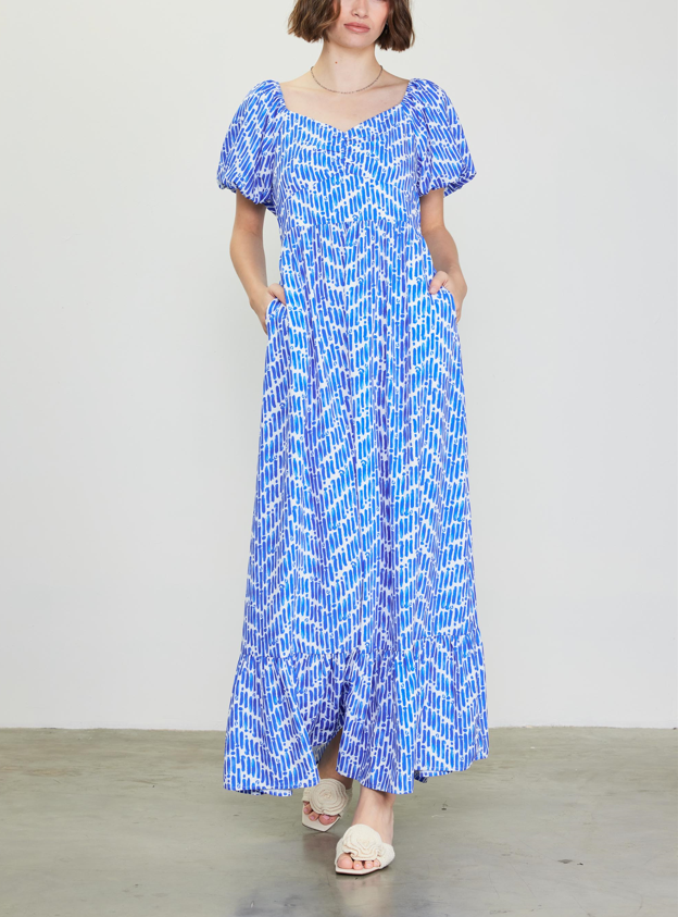 Kalliope | Smocked Back Maxi Dress *ONLY MEDIUM LEFT* *FINAL SALE*