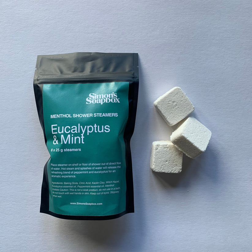 Menthol Shower Steamers - Eucalyptus & Peppermint