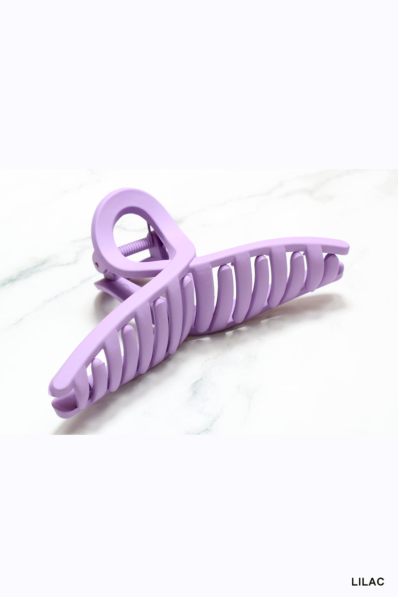 Twist Hair Claw Clip (5") | Lilac