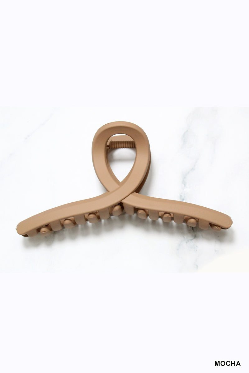 Twist Hair Claw Clip (5") | Mocha