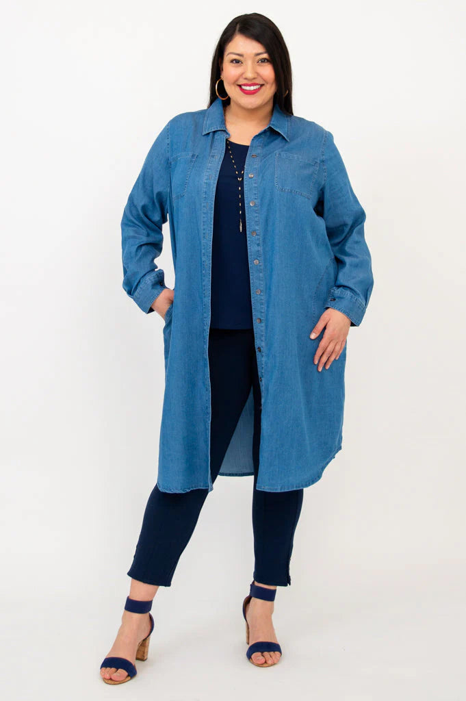 Anka | Tencel Denim Duster