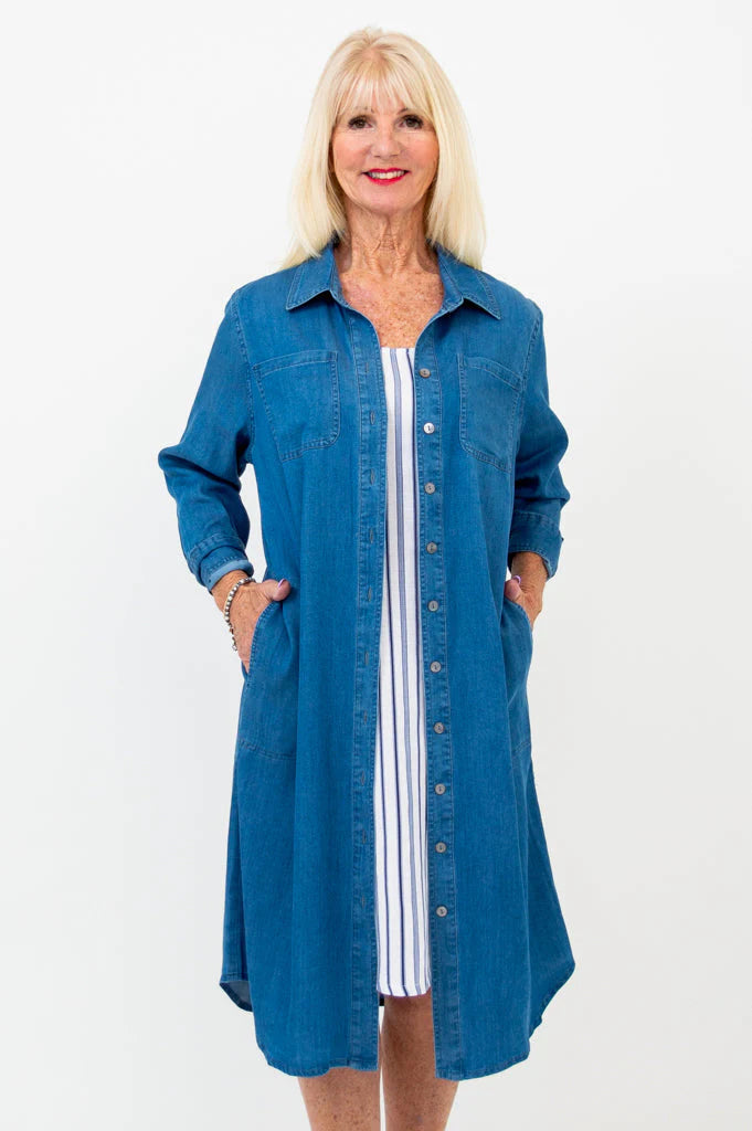 Anka | Tencel Denim Duster