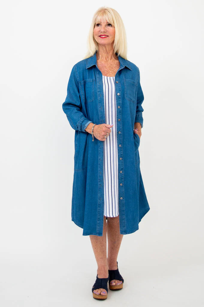 Anka | Tencel Denim Duster