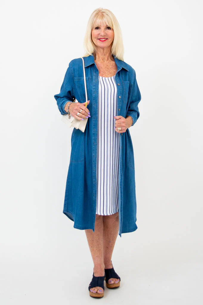 Anka | Tencel Denim Duster