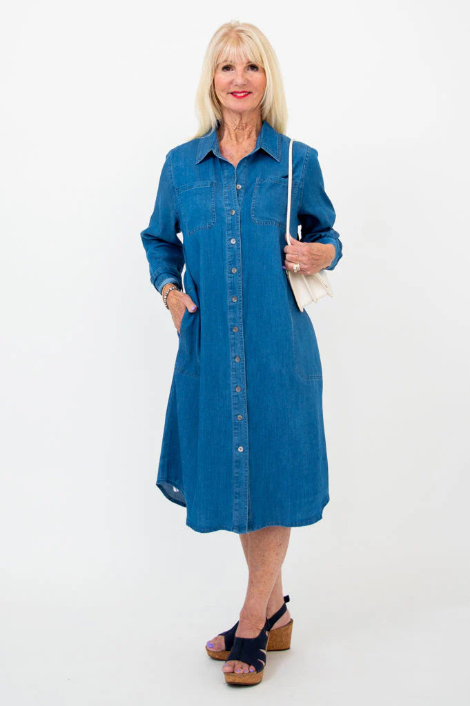 Anka | Tencel Denim Duster