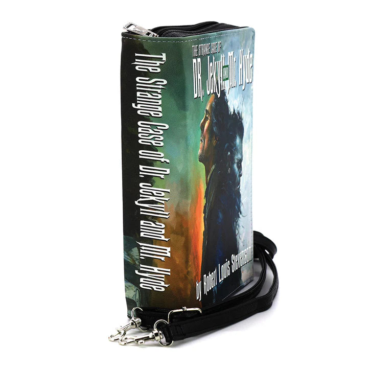 Dr Jekyll and Mr. Hyde Book Clutch Bag in Vinyl