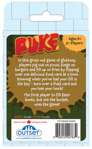 Puke | The Totally Sick Card Game