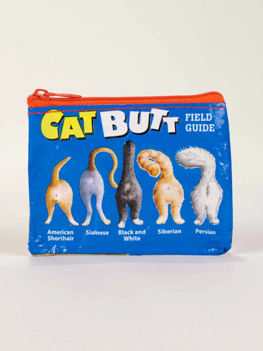 Cat Butt Coin Purse | Blue Q