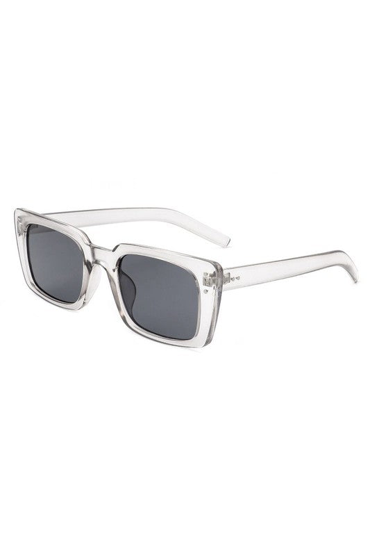 Flat Rectangle Retro Sunglasses
