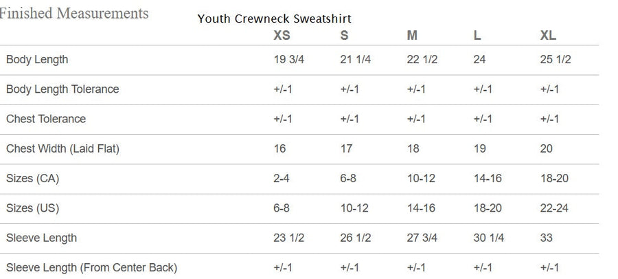 Dogmas | Crewneck Sweatshirt (Toddler 2T to Adult 5X)