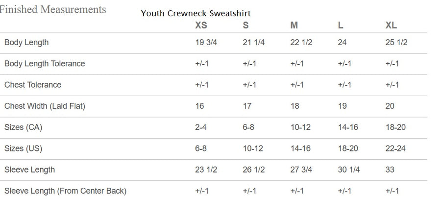 I❤️NW | Crewneck Sweatshirt (Toddler 2T to Adult 5X)
