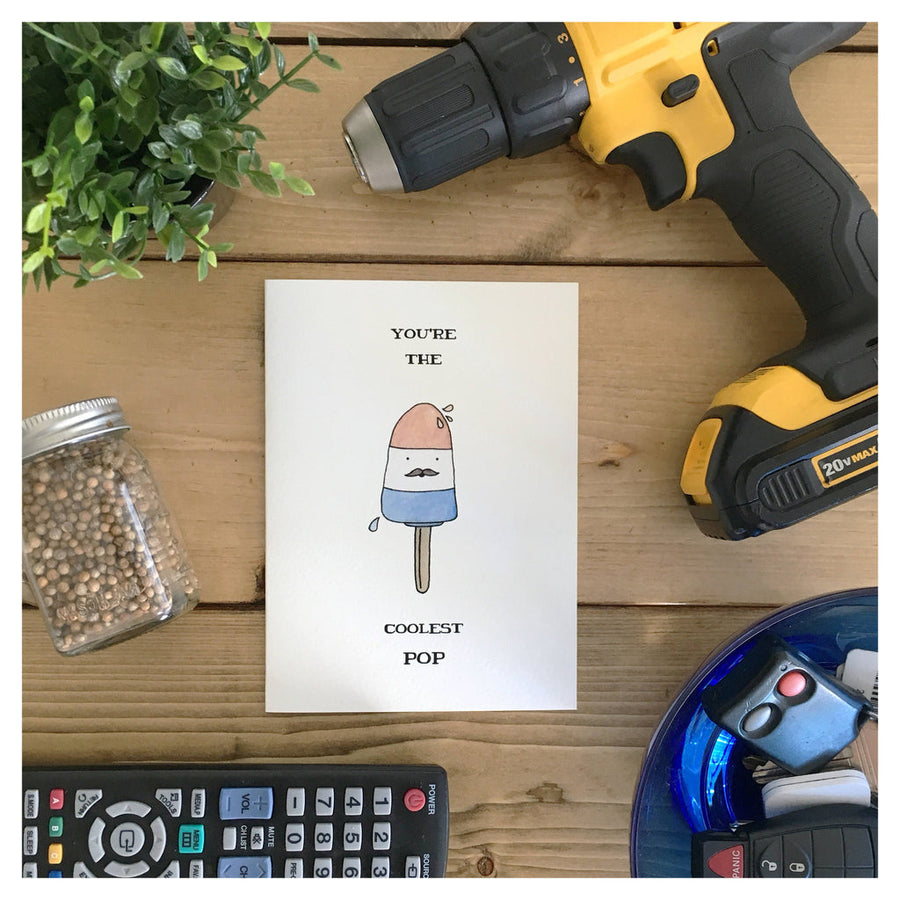 You're The Coolest Pop | Card
