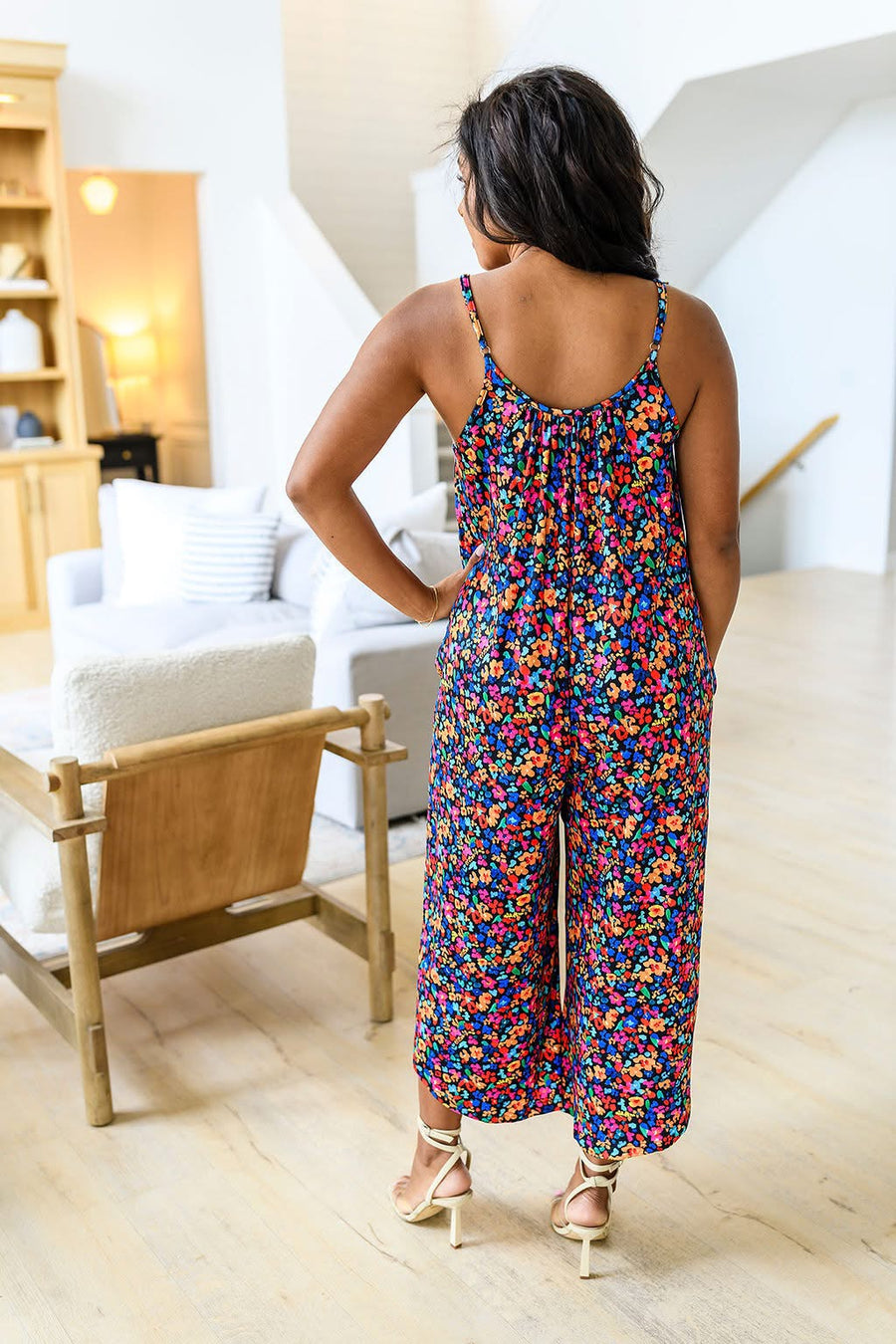*PREORDER* As You Wish Baggy Jumpsuit | Rainbow Flora