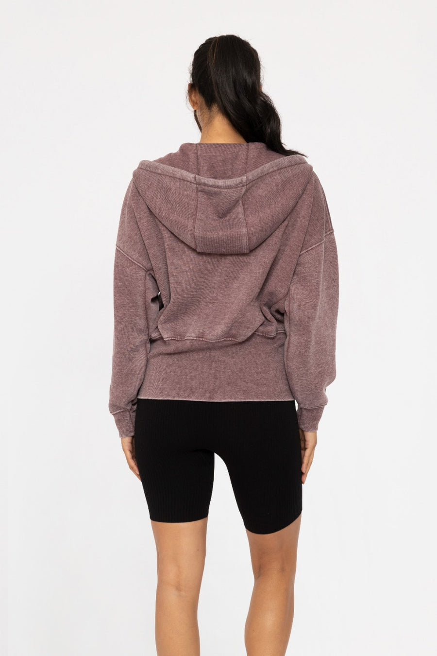 Alpine Chill Hoodie | Fleece Hoodie Jacket | Plum