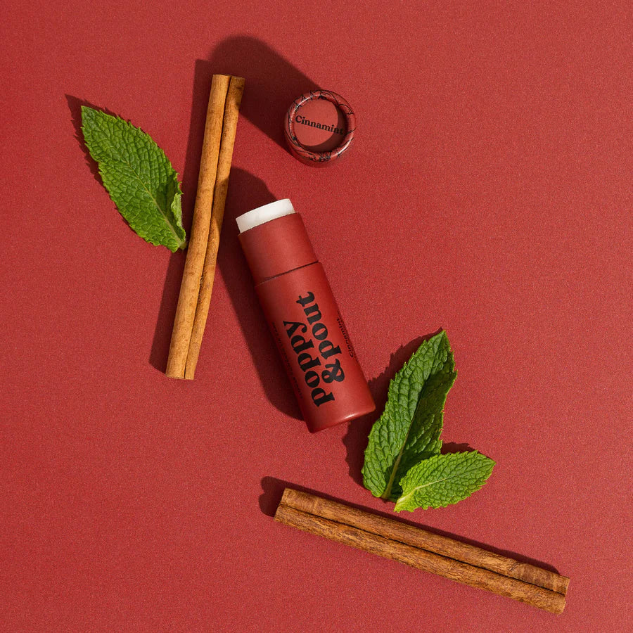 Poppy & Pout Lip Balm | Cinnamint