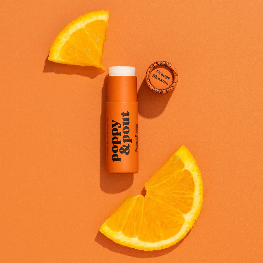 Poppy & Pout Lip Balm | Orange Blossom