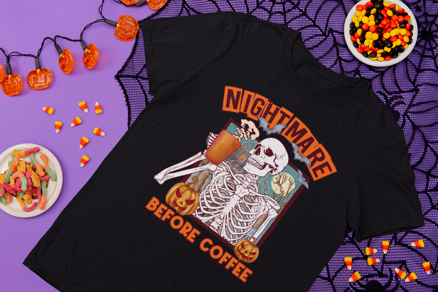 Nightmare Before Coffee | Tee (Infant Sizes up to Adult 5X)
