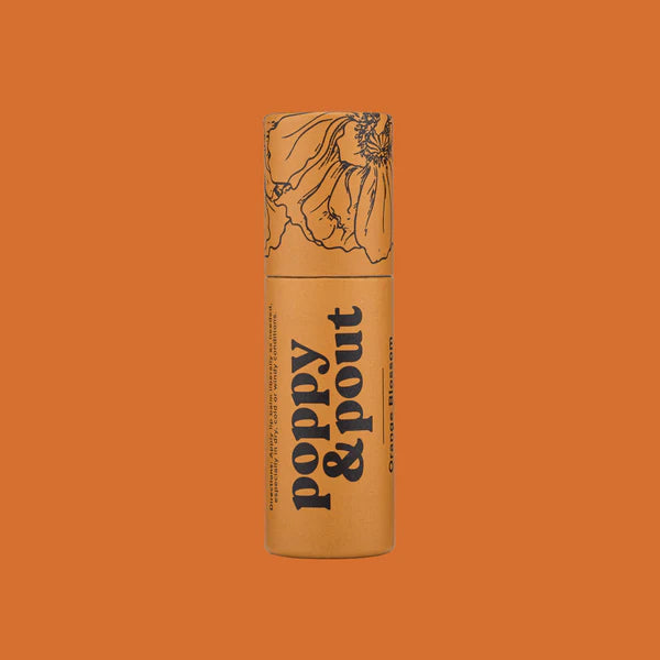 Poppy & Pout Lip Balm | Orange Blossom