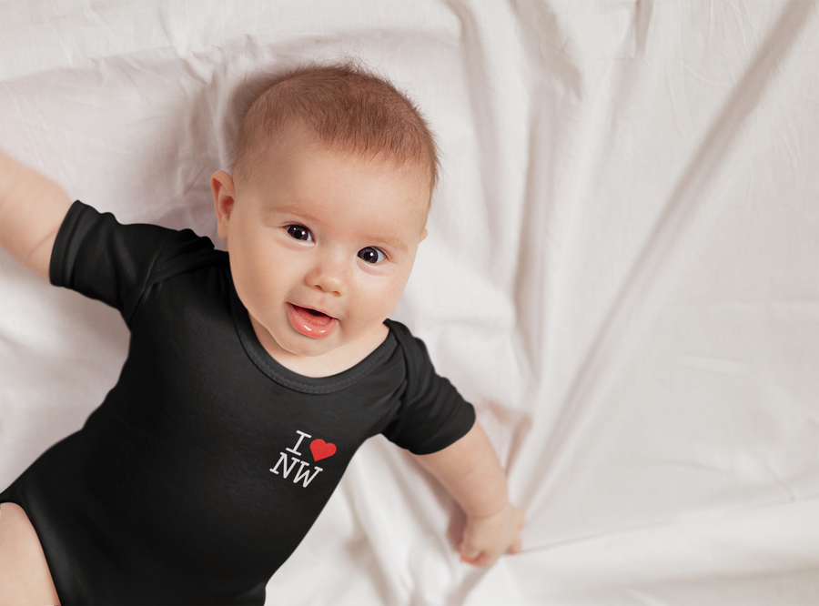 I❤️NW | Tee | Left Chest Logo (Infant Sizes up to Adult 5X)