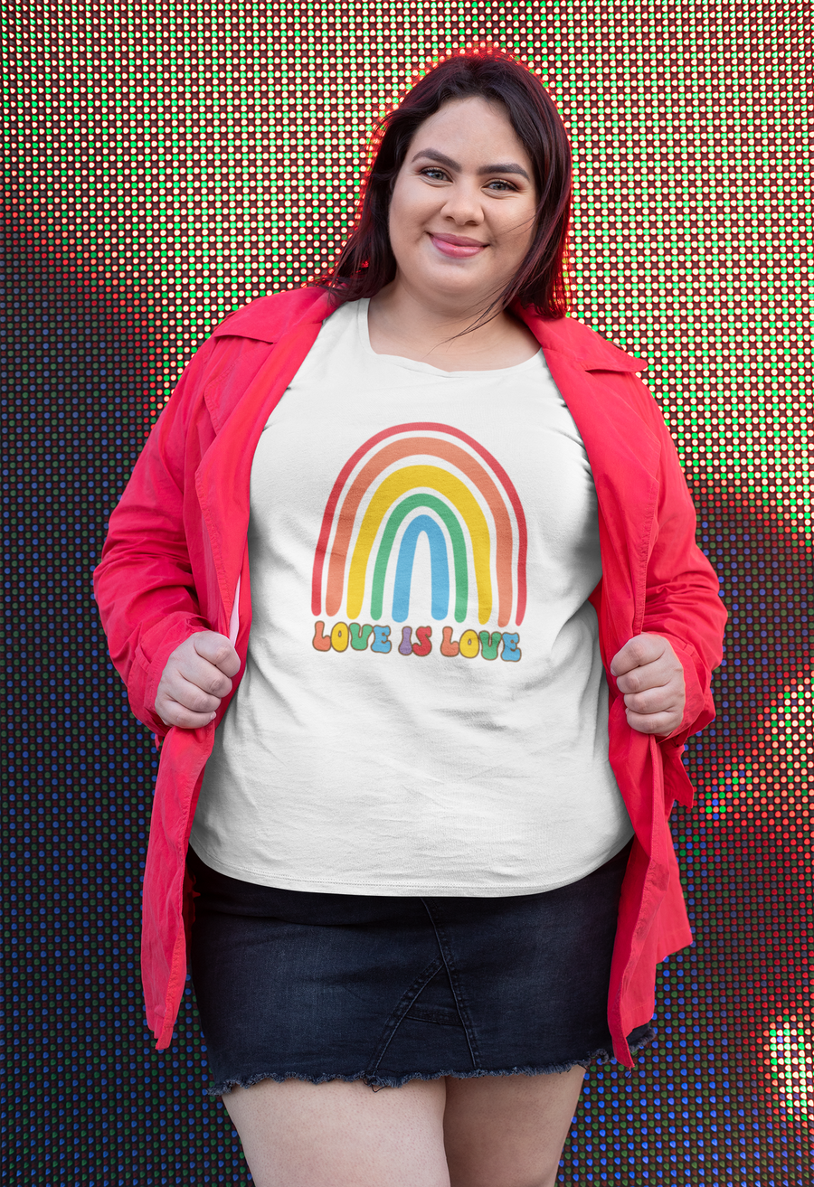 Love is Love Rainbow Tee | Infant Sizes up to Adult 5X