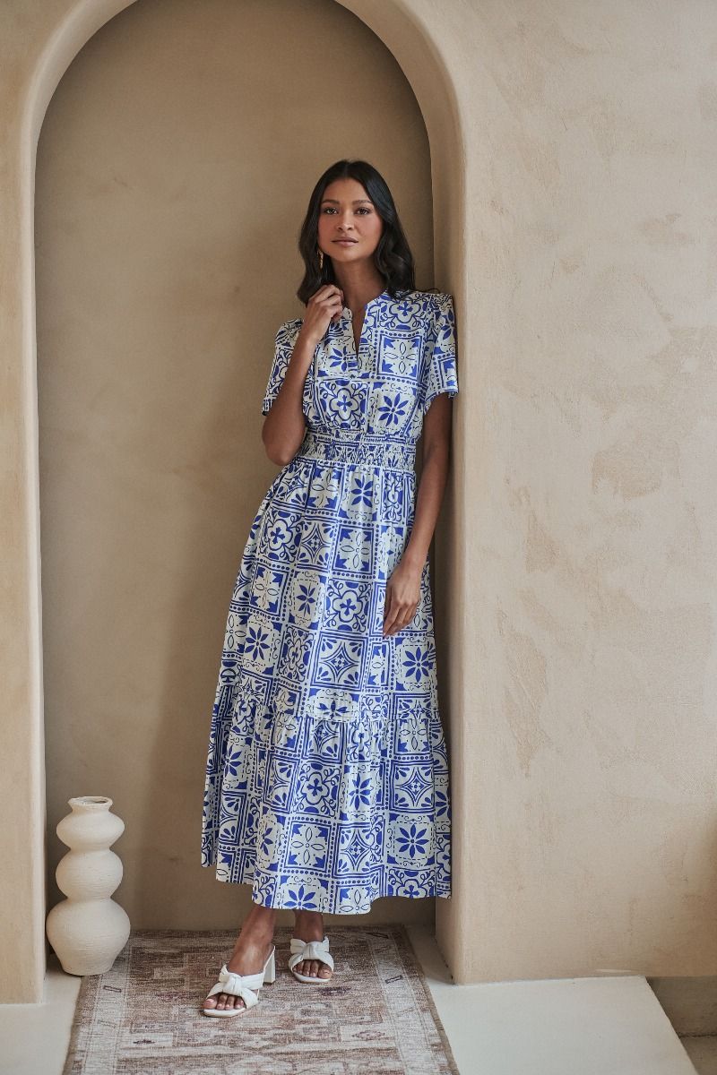 Athena | Poplin Maxi Dress