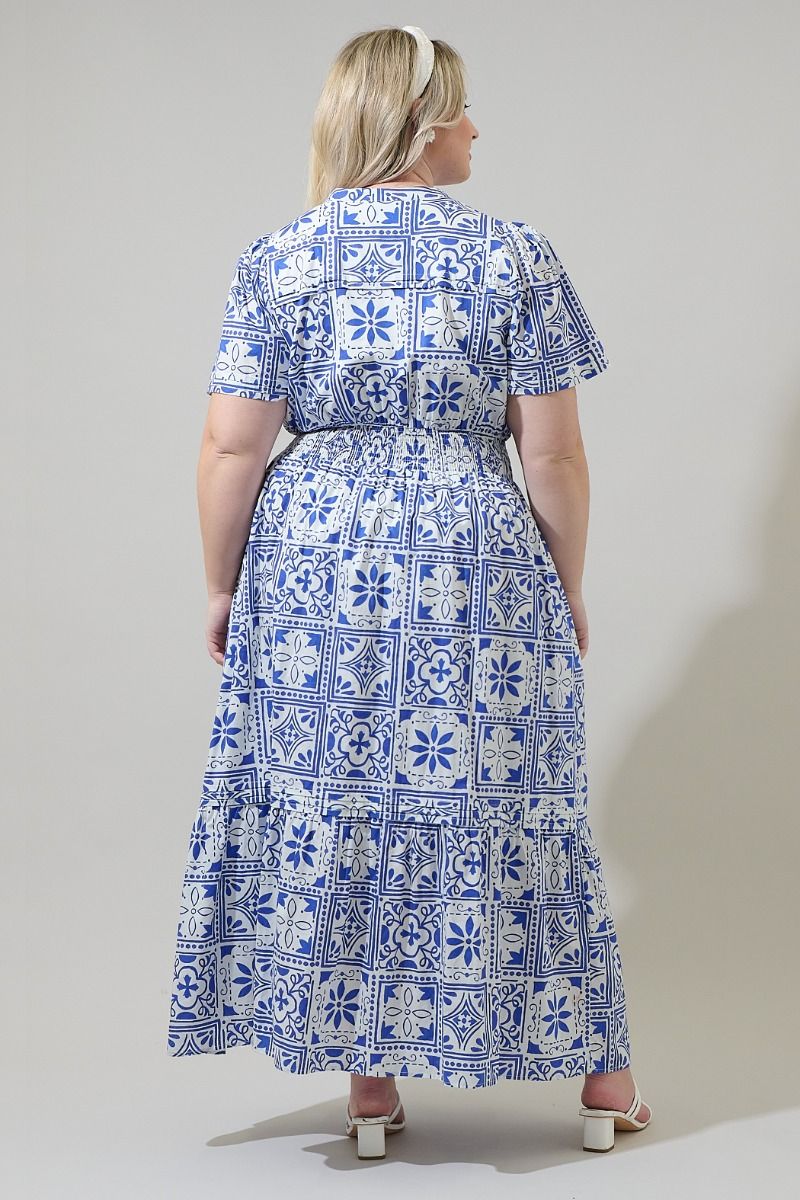 Athena | Poplin Maxi Dress