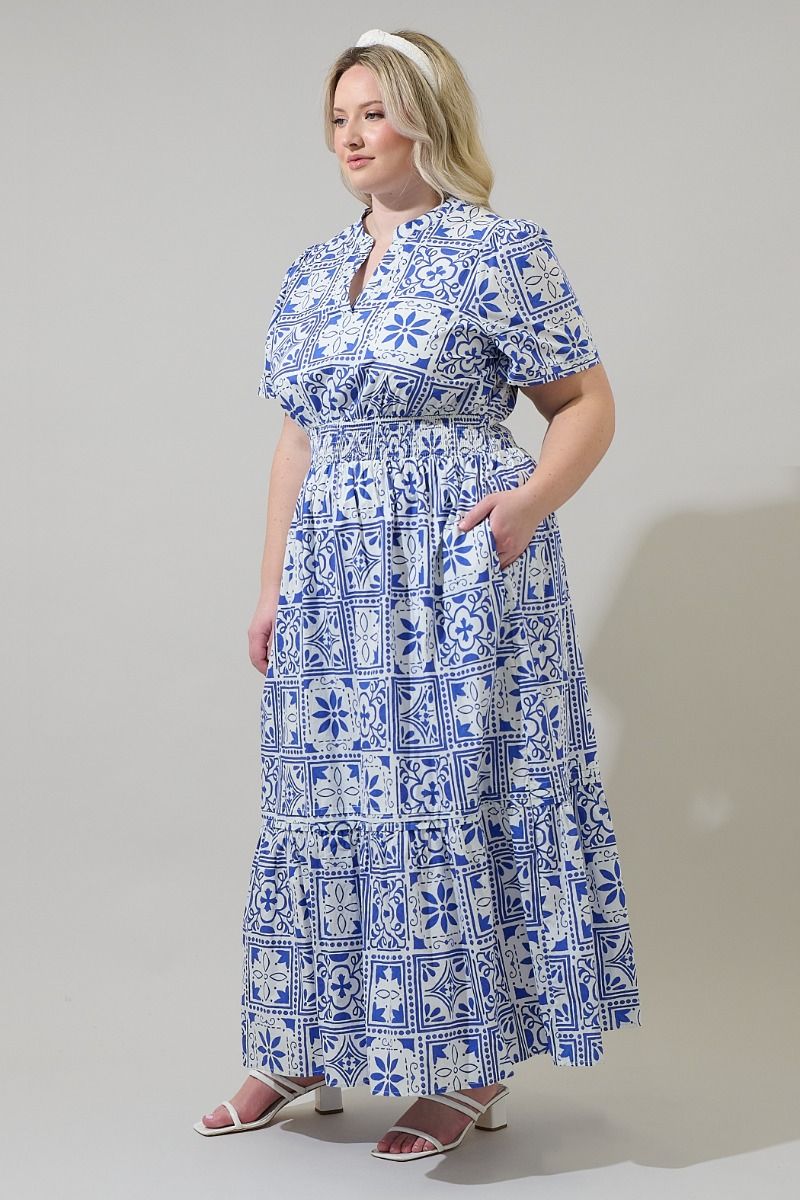 Athena | Poplin Maxi Dress