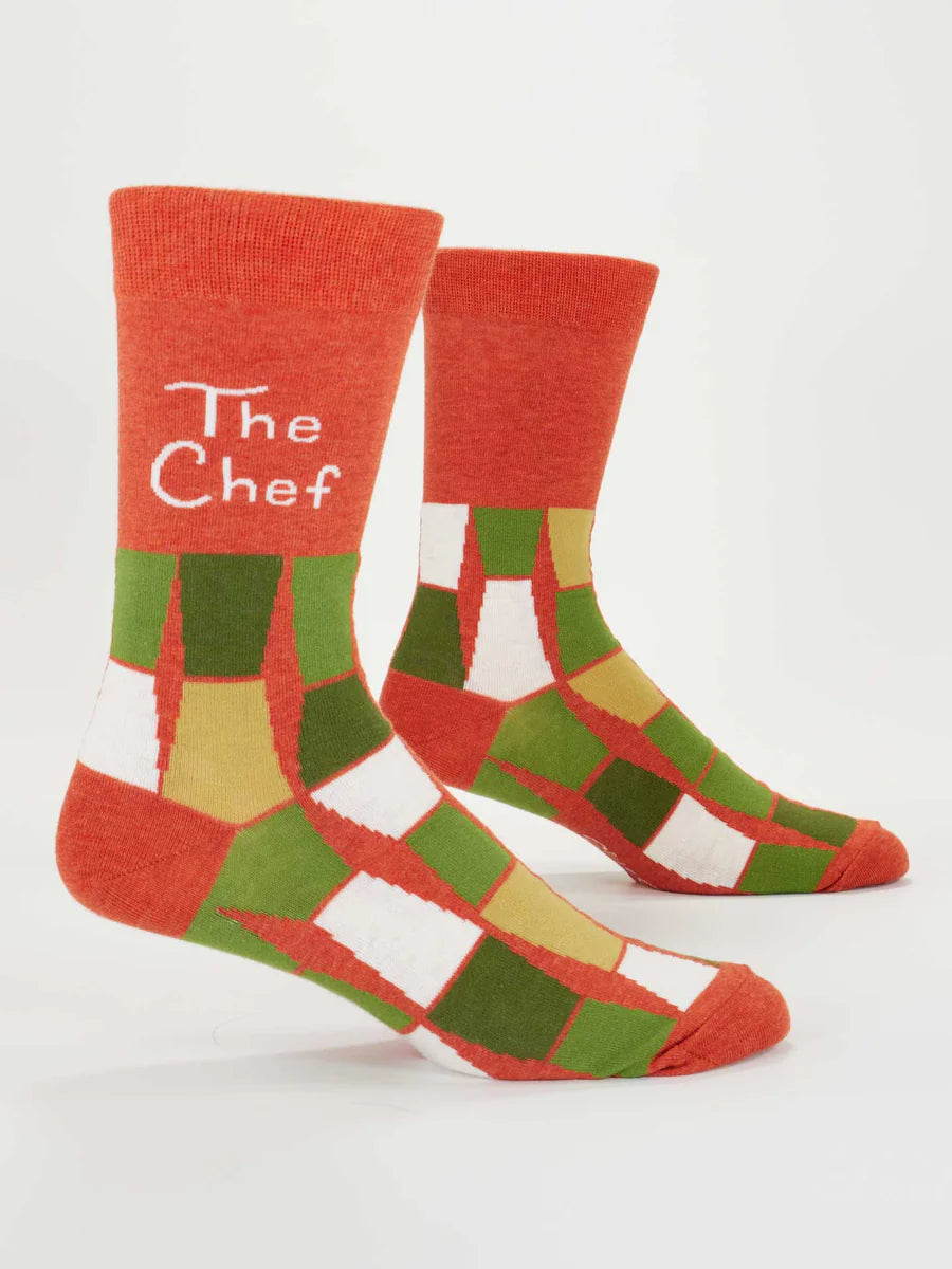 The Chef | Men's Crew Socks | Blue Q