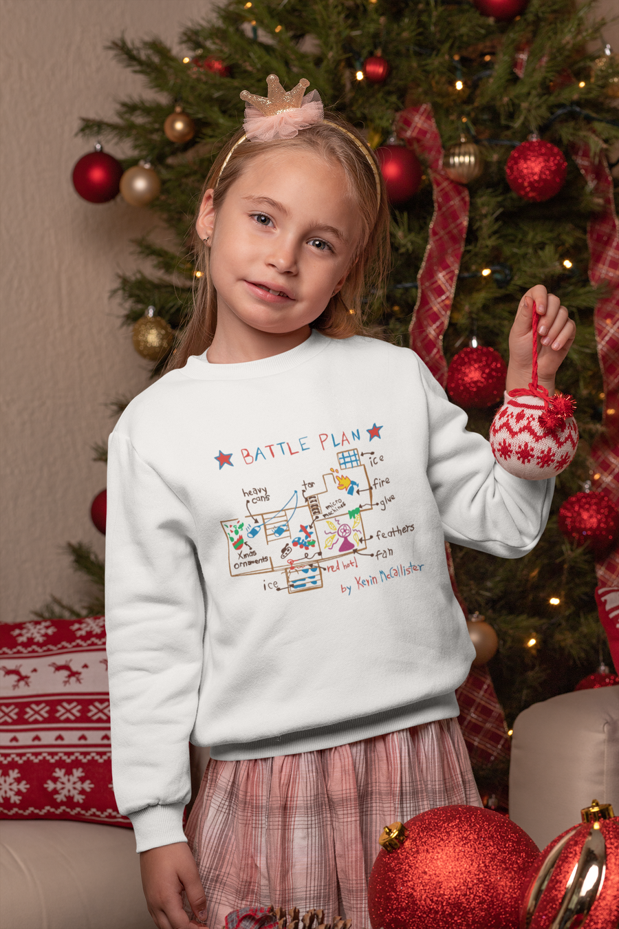 Battle Plan | Crewneck Sweatshirt (Toddler 2T to Adult 5X)