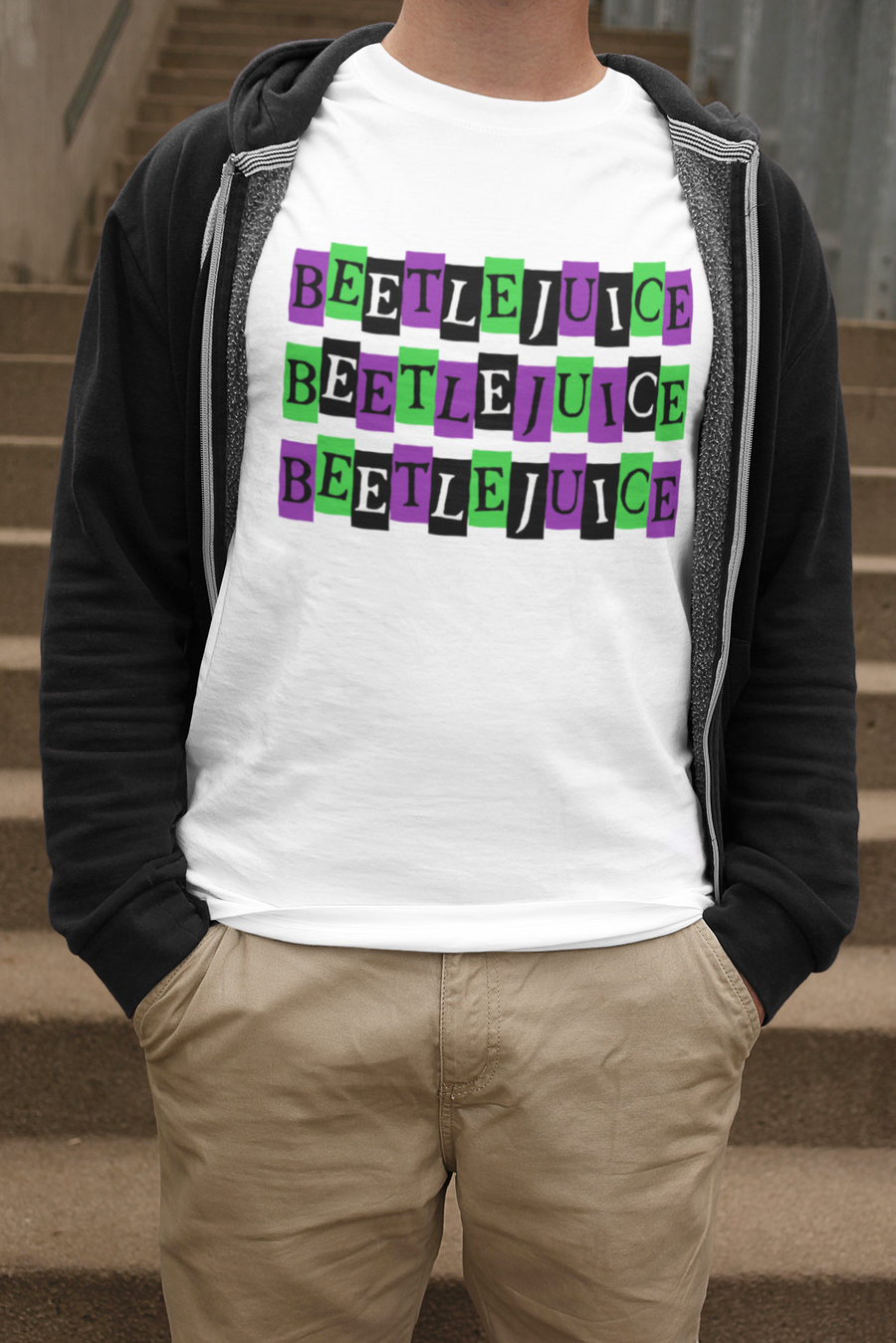 Beetlejuice Beetlejuice Beetlejuice | Tee (Infant Sizes up to Adult 5X)