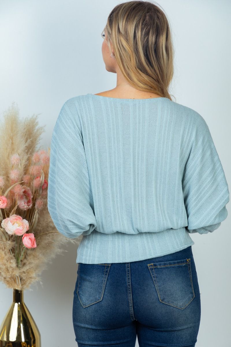Charlotte | 3/4 Knit Top