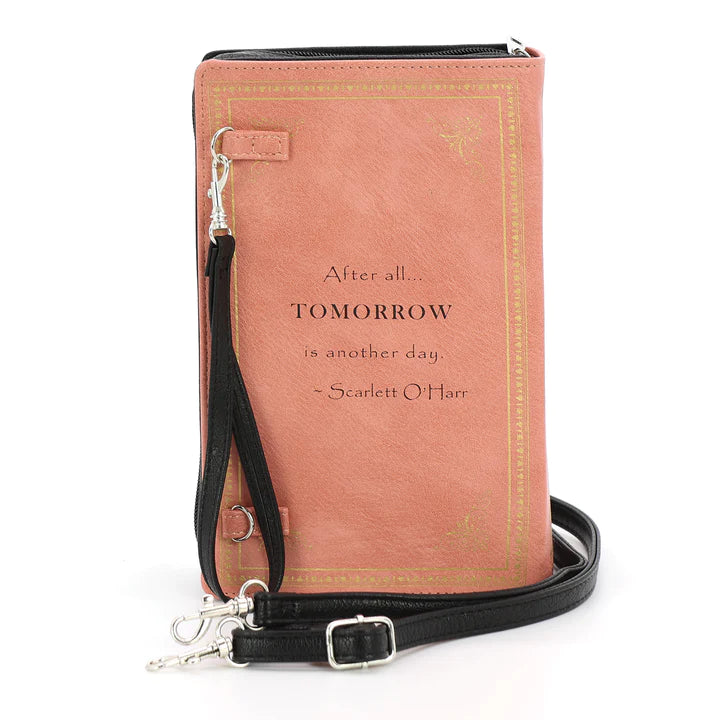 Gone With The Wind Book Clutch Bag in Vinyl