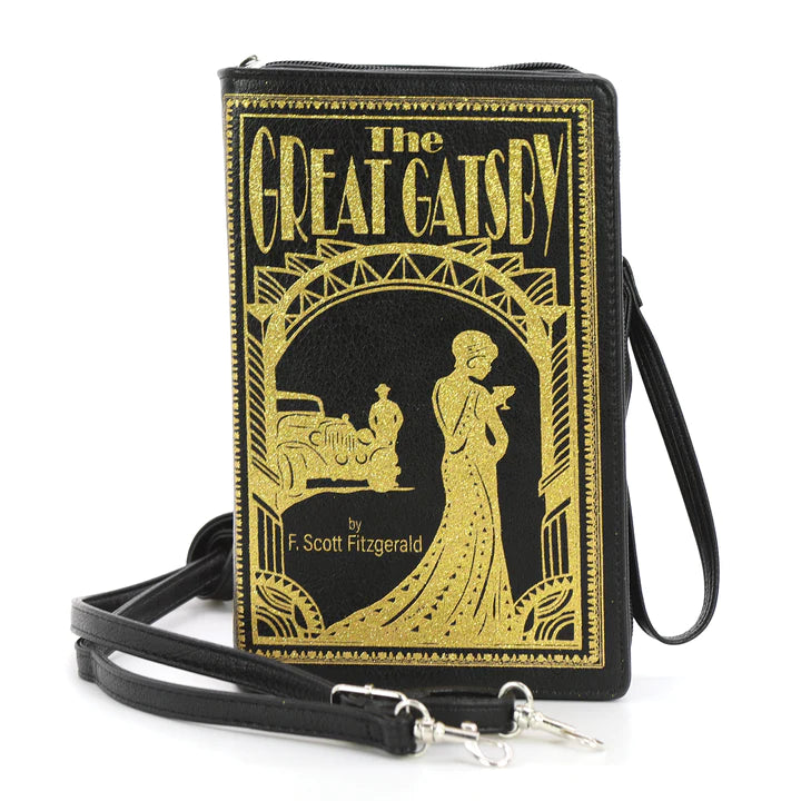 The Great Gatsby Book Clutch Bag in Vinyl