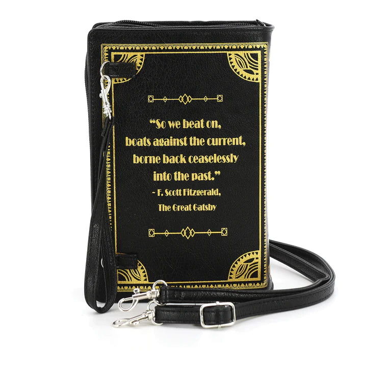 The Great Gatsby Book Clutch Bag in Vinyl