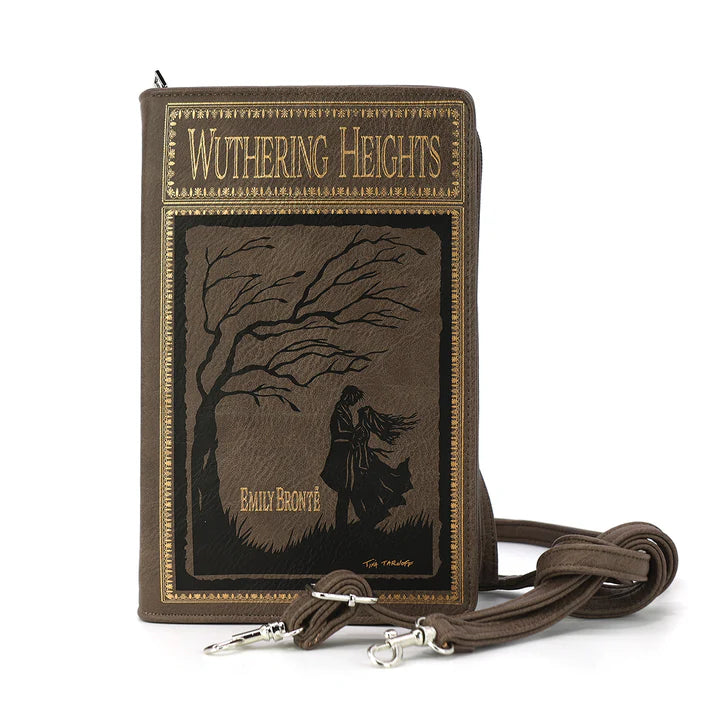 Wuthering Heights Book Clutch Bag in Vinyl