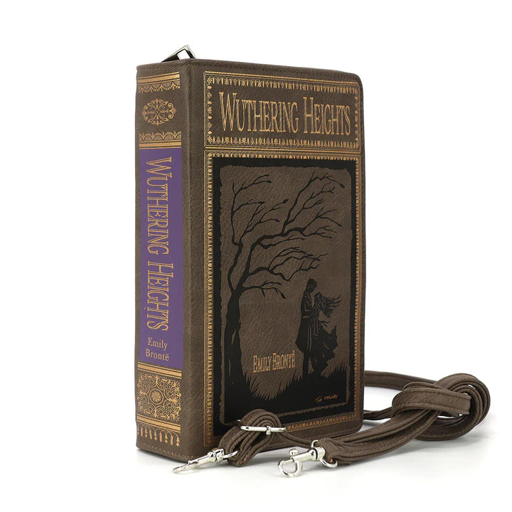 Wuthering Heights Book Clutch Bag in Vinyl