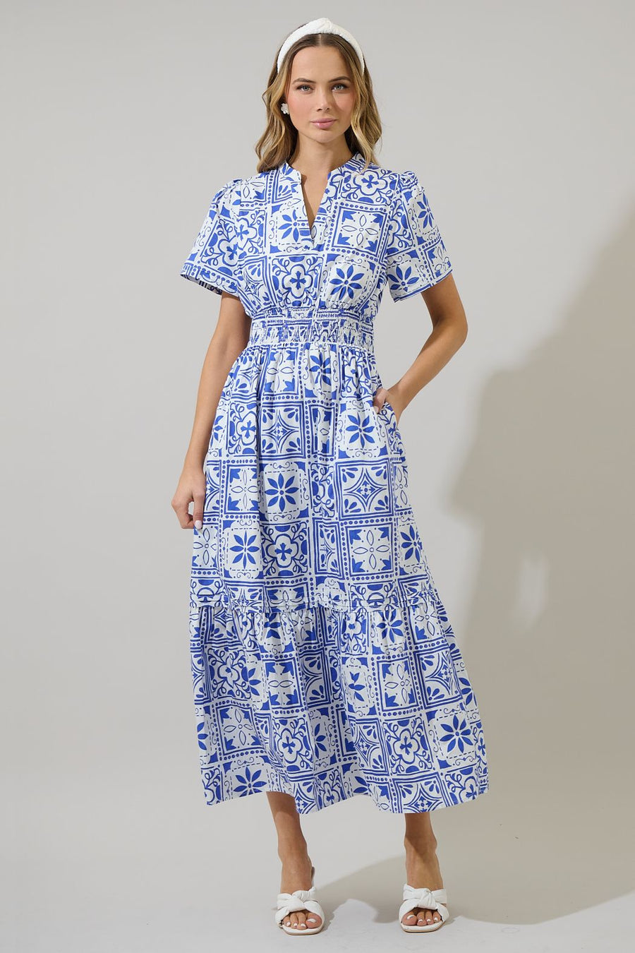 Athena | Poplin Maxi Dress