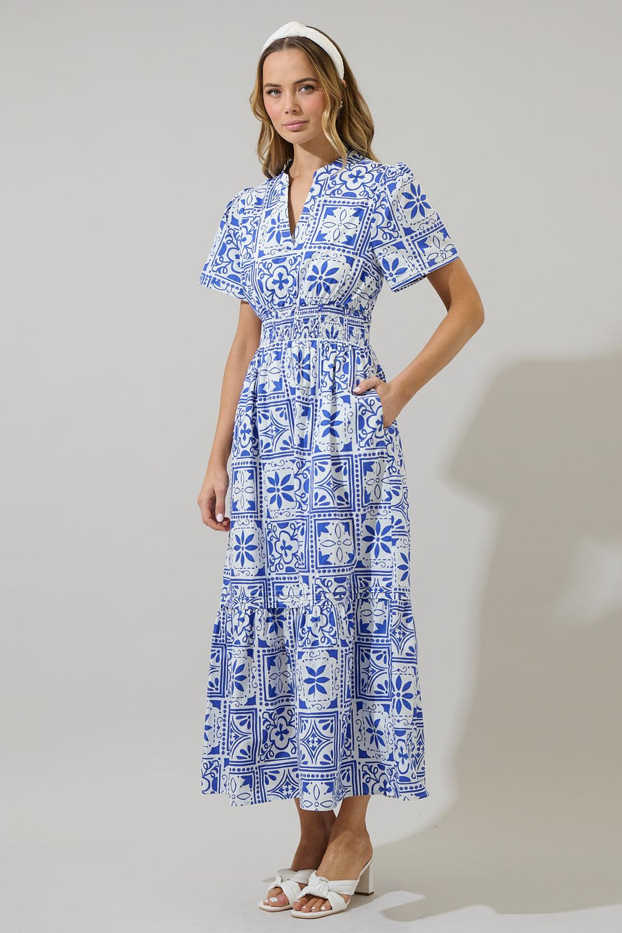 Athena | Poplin Maxi Dress