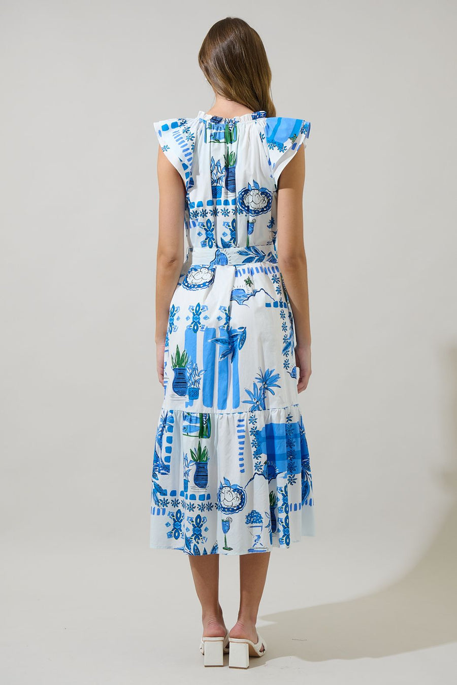 Hera | Button Down Midi Dress