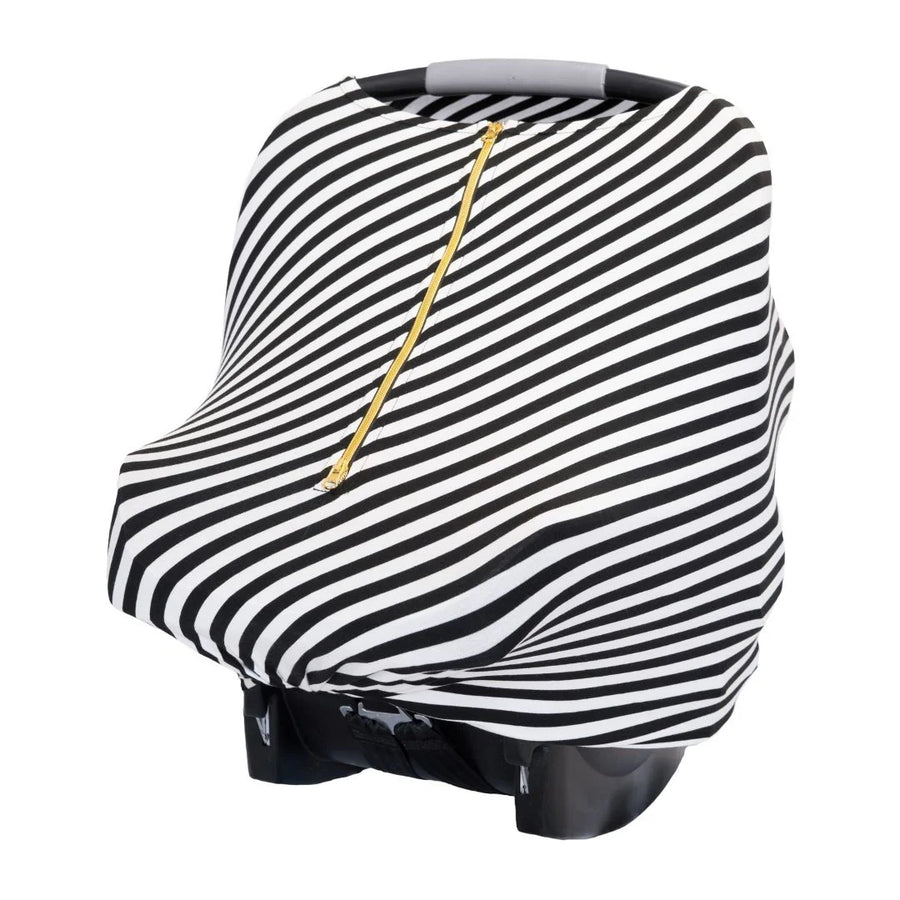 Baby Leaf 6-in-1 Cover (Black And White Stripe)